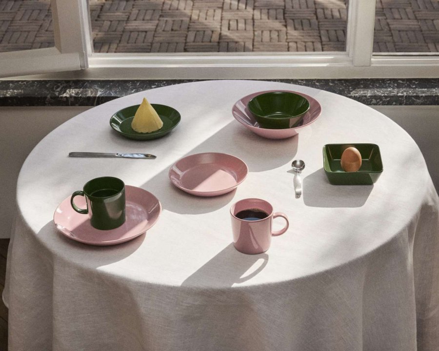 Iittala Teema Tiefer Teller 21 cm, Rose