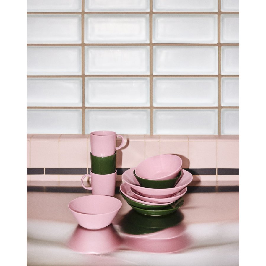 Iittala Teema Tiefer Teller 21 cm, Rose