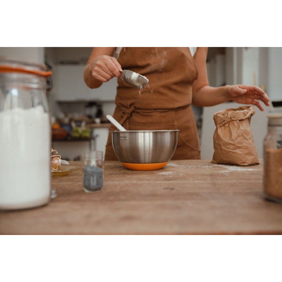 Fiskars Functional Form Messlöffel 3-in-1, Edelstahl