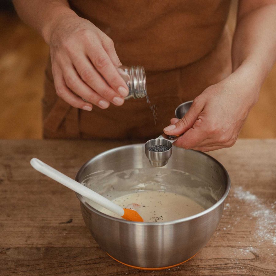 Fiskars Functional Form Messlöffel 3-in-1, Edelstahl