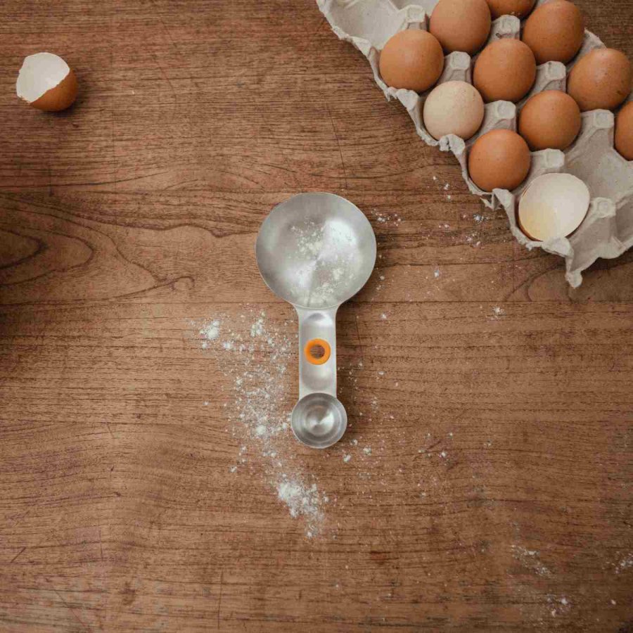 Fiskars Functional Form Messlöffel 3-in-1, Edelstahl