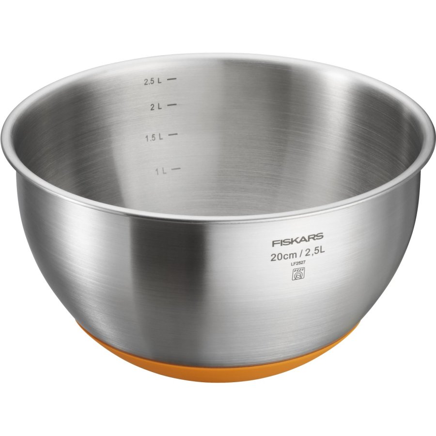 Fiskars Functional Form R�resk�l 2,5 L, Rustfrit st�l
