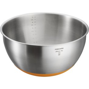 Fiskars Functional Form Rührschüssel 5 L, Edelstahl