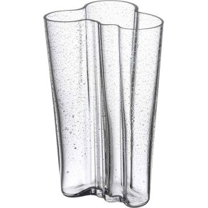 Iittala Aalto Vase H20 cm, Bobler/Klar