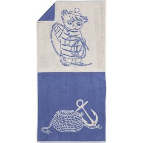 Moomin Arabia Mumin Handtuch 70x140 cm, Blau/Too-Ticki