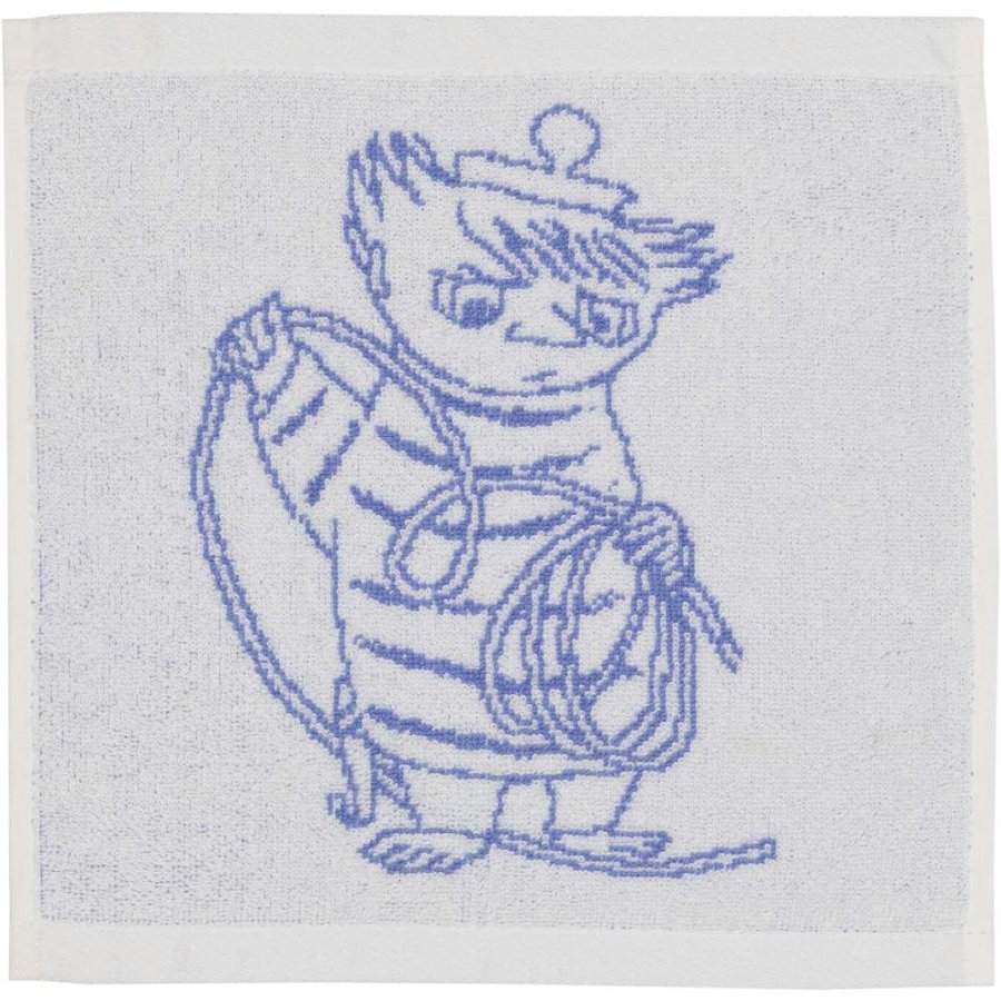 Moomin Arabia Mumi H�ndkl�de 25x25 cm, Bl�/Too-tikki
