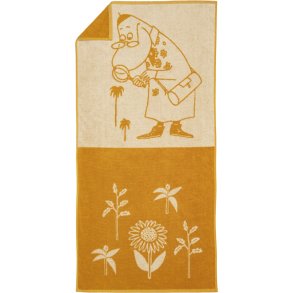 Moomin Arabia Mumin Handtuch 70x140 cm, Ocker/Hemule