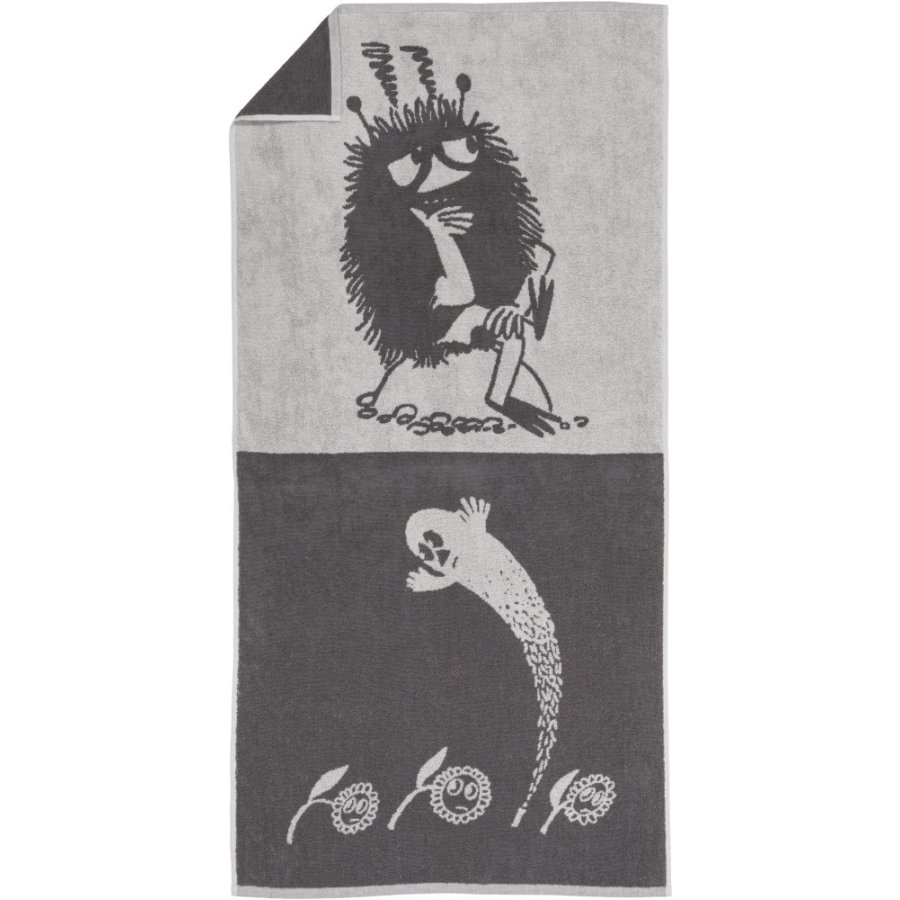 Moomin Arabia Mumi H�ndkl�de 70x140 cm, Gr�/Stinky