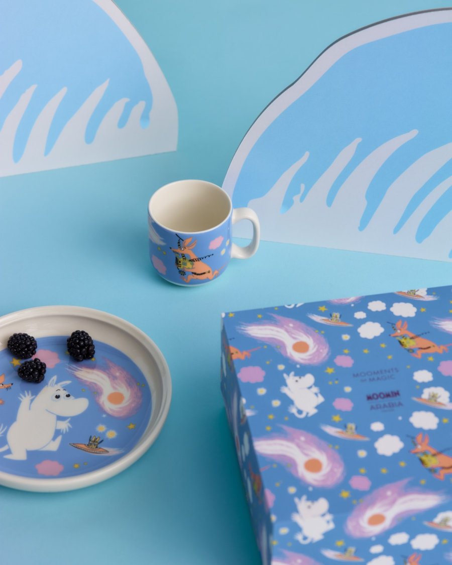 Moomin Arabia Mumin Kinder-Essgeschirr-Set, Weltraumabenteuer