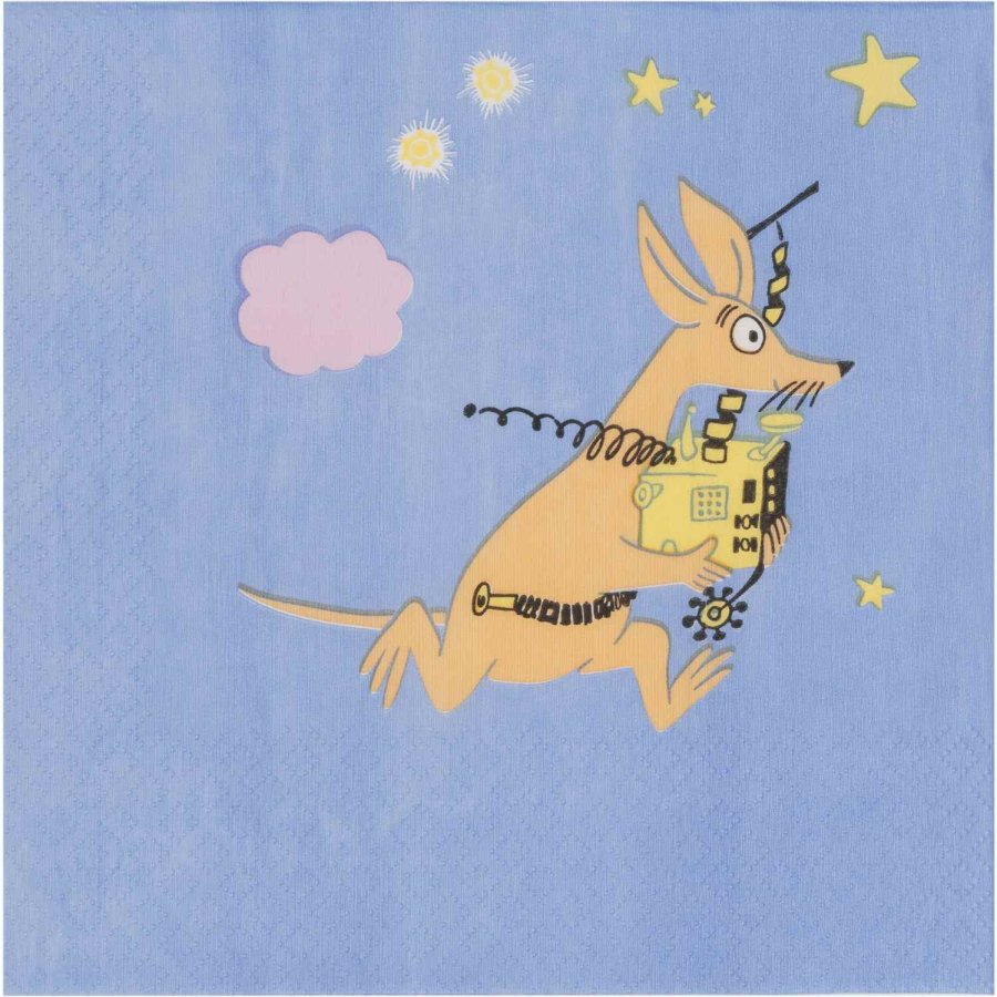 Moomin Arabia Mumin Papierserviette 33x33 cm, Weltraumabenteuer