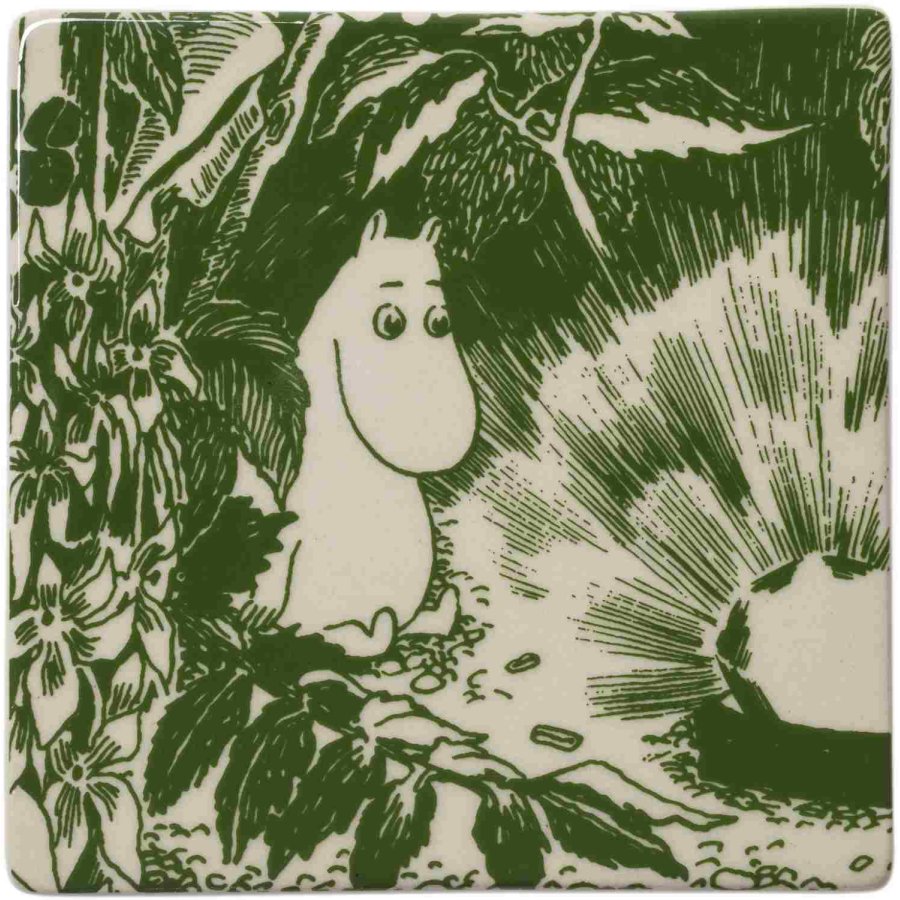 Moomin Arabia Mumin Untersetzer �10 cm, Forest