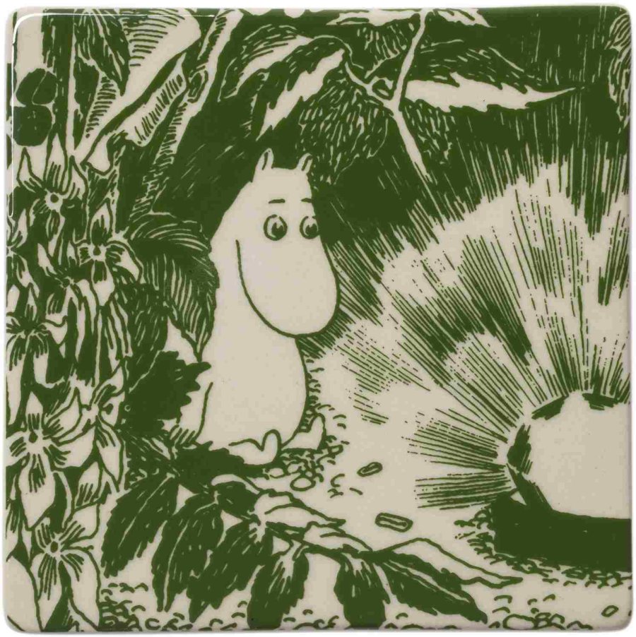 Moomin Arabia Mumin Untersetzer �10 cm, Forest