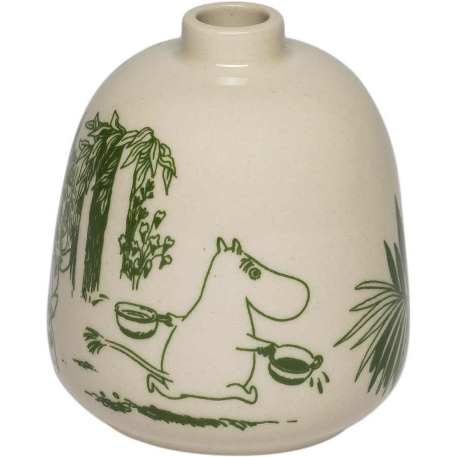 Moomin Arabia Mumin Vase H8,3 cm, Forest