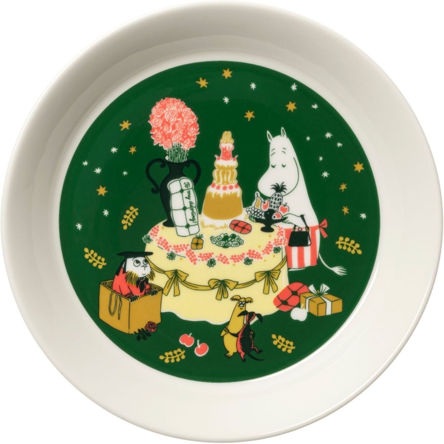 Moomin Arabia Mumi Teller 19 cm, Liebesgeschenk
