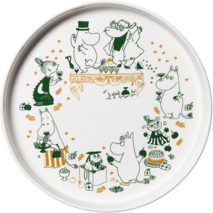 Moomin Arabia Mumi Tortenplatte Ø28 cm, Liebesgeschenk