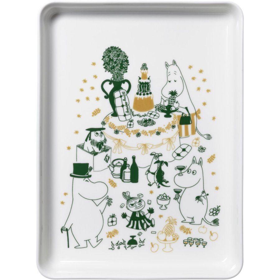 Moomin Arabia Mumi Servierplatte 24x32 cm, Liebesgeschenk