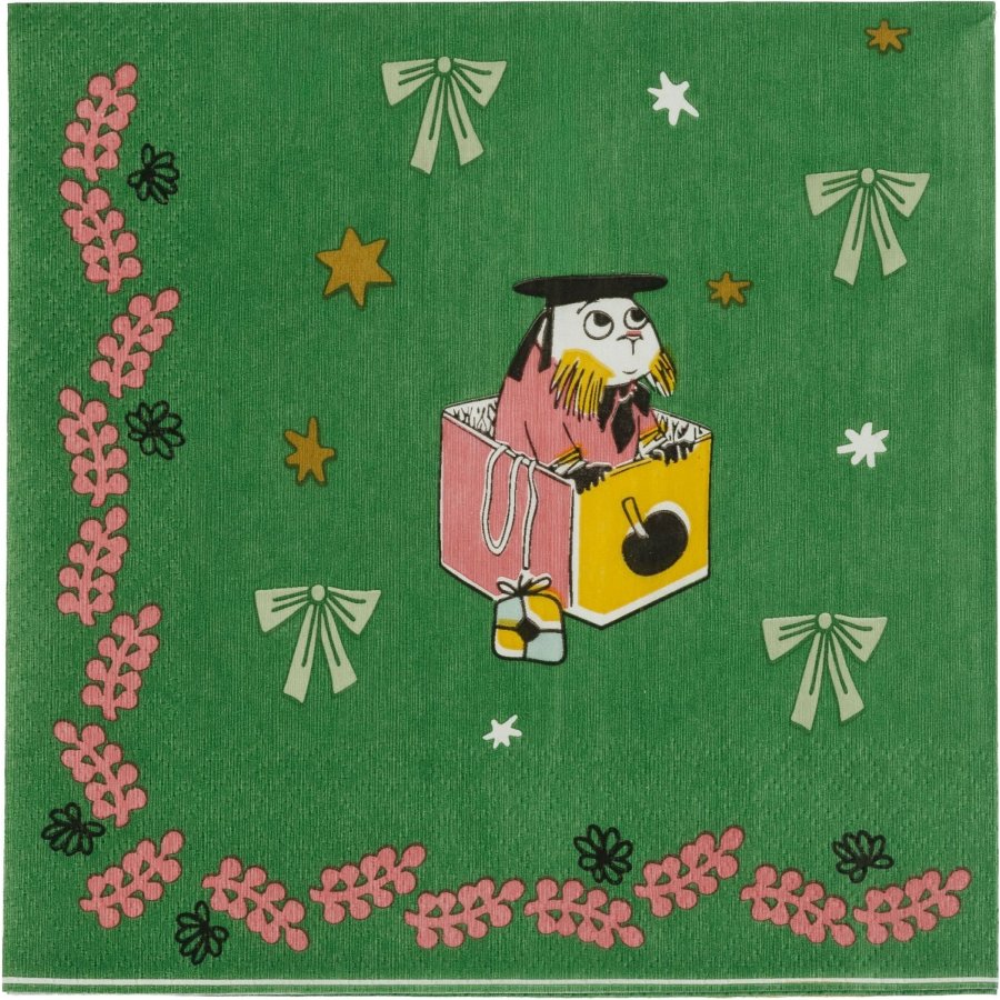 Moomin Arabia Mumi Papierserviette 33x33 cm, Liebesgeschenk