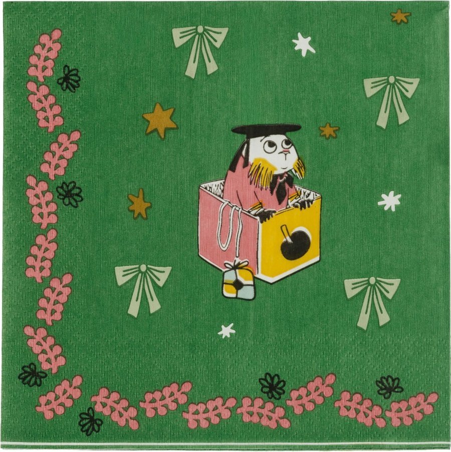 Moomin Arabia Mumi Papierserviette 33x33 cm, Liebesgeschenk