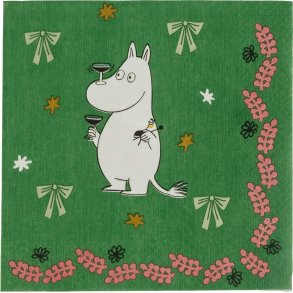 Moomin Arabia Mumi Papierserviette 33x33 cm, Liebesgeschenk