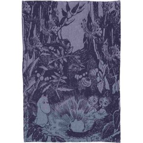 Moomin Arabia Mumin Geschirrtuch 45x65 cm, Forest Blue