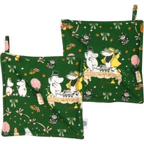 Moomin Arabia Mumi Grydelapper 2 stk, K�rlighedsgave