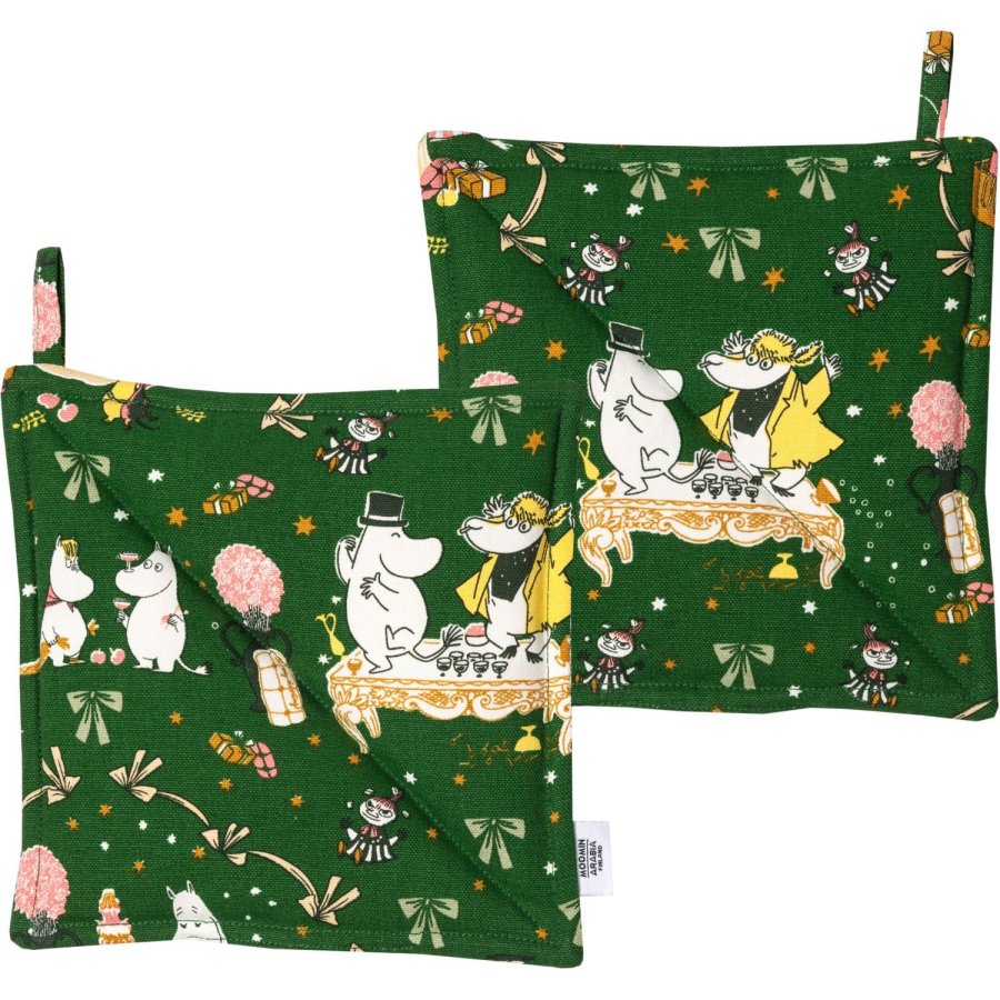 Moomin Arabia Mumi Grydelapper 2 stk, K�rlighedsgave