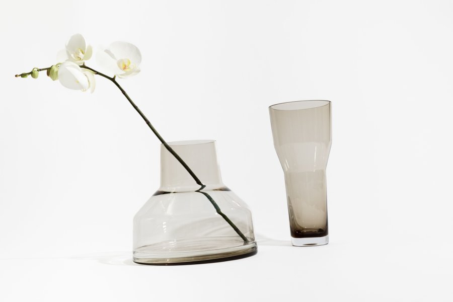 Iittala Solare Vase H20 cm, Linen