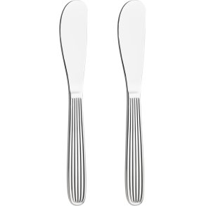 Iittala Scandia Buttermesser 2er Set, Stahl