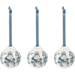 Iittala Taika Ornaments�t 3 stk. 5 cm, Steel Blue