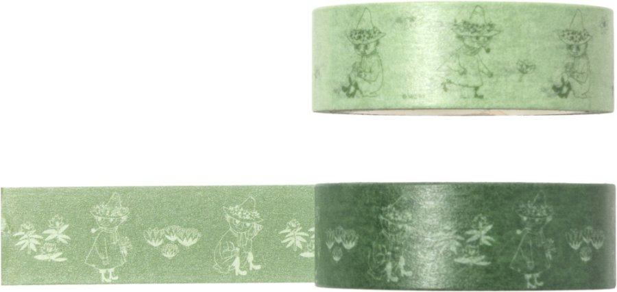 Moomin Arabia Mumin Washi Tape 2er Set, Schnupferich