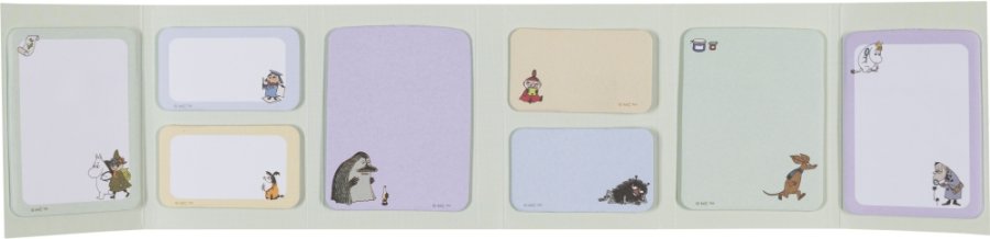Moomin Arabia Mumin Haftnotizen, Mumin-Figuren
