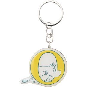 Moomin Arabia Mumin Alfabet Schl&uuml;sselanh&auml;nger 4,5 cm, O