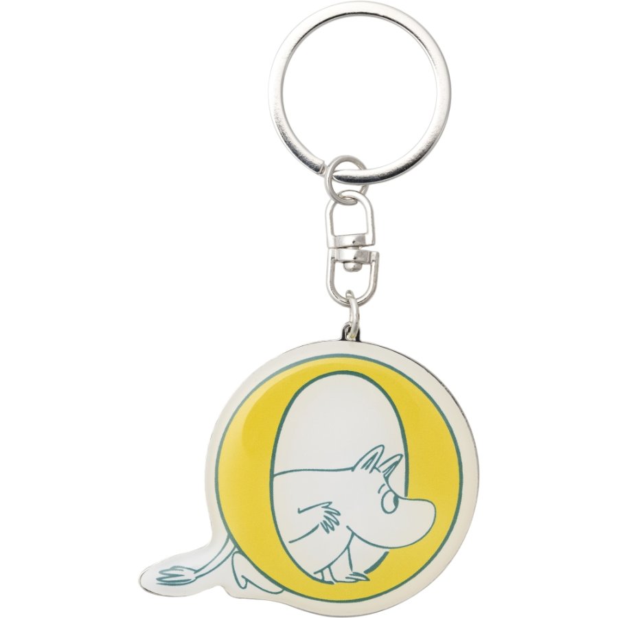 Moomin Arabia Mumin Alfabet Schl&uuml;sselanh&auml;nger 4,5 cm, O