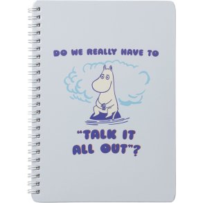 Moomin Arabia Mumin Notizbuch 21,5x15,5 cm, Talk It All Out