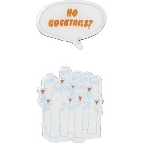 Moomin Arabia Mumi Magnet 2 stk, Party Queue