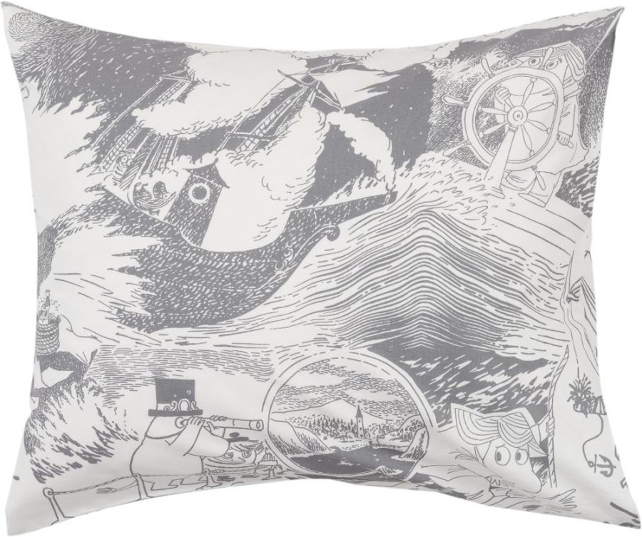 Moomin Arabia Mumi Senges�t 140x200, Gr�/Sejlads