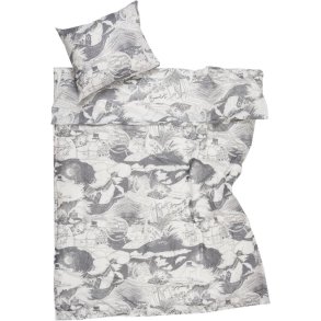 Moomin Arabia Mumi Senges�t 140x200, Gr�/Sejlads