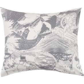 Moomin Arabia Mumi Pudebetr�k 60x63 cm, Gr�/Sejlads
