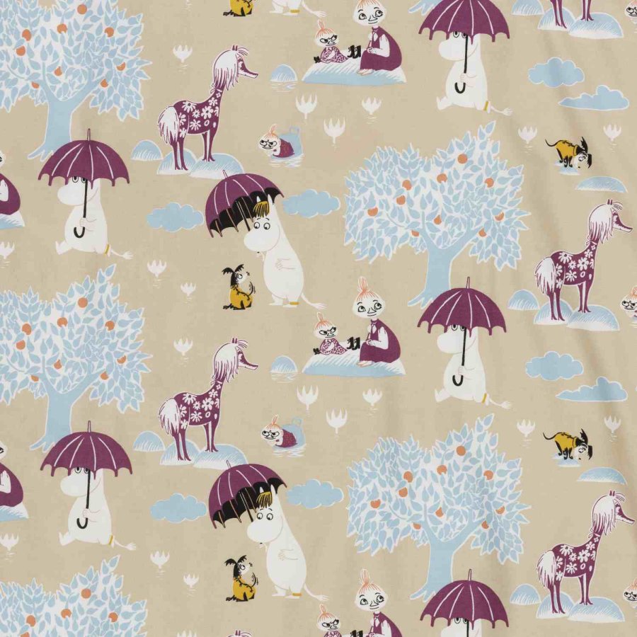 Moomin Arabia Mumi Senges�t 140x200 cm, Under Paraplyen