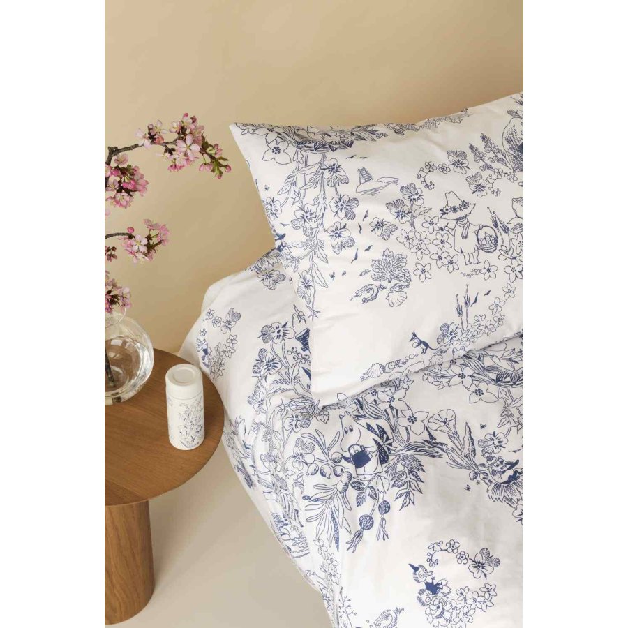 Moomin Arabia Mumi Haru Senges�t 140x200 cm, Hvid