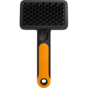Fiskars PET CARE Massageb�rste 16,4 cm, Silikon