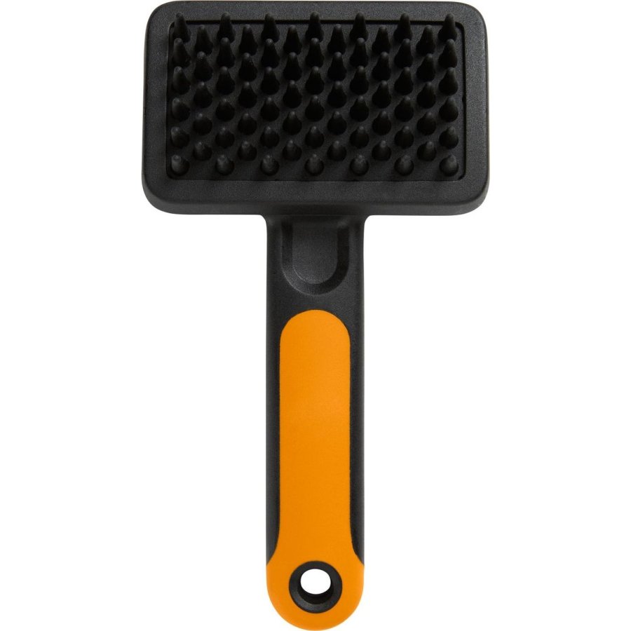 Fiskars PET CARE Massageb�rste 16,4 cm, Silikon