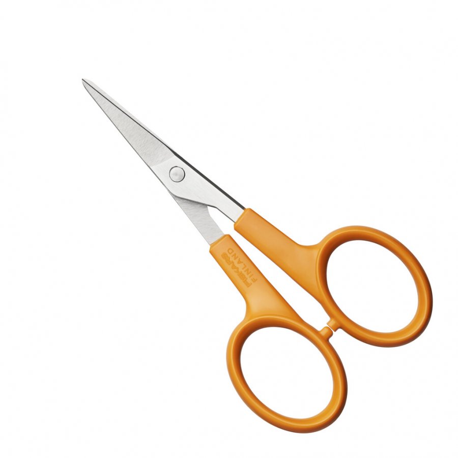 Fiskars Classic Stickereischere 10 cm, Orange