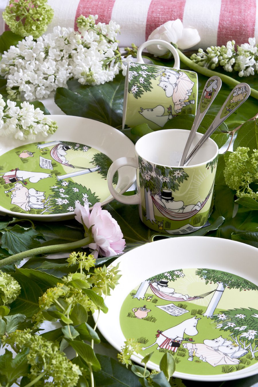 Arabia MUMI Tallerken 19 cm, Hvilepause