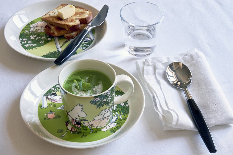 Arabia MUMI Tallerken 19 cm, Hvilepause