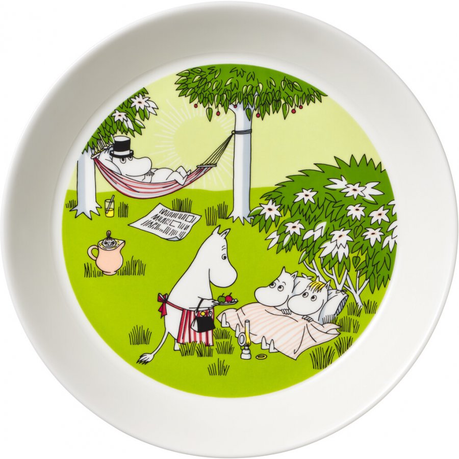 Arabia MUMI Tallerken 19 cm, Hvilepause