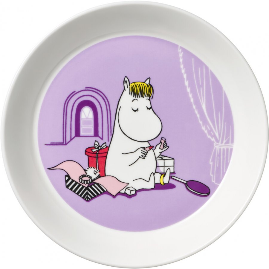 Moomin Arabia Mumin Teller 19 cm, Snorkfrulein