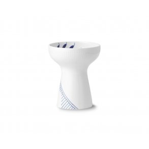 Royal Copenhagen Blå Mega Riflet Vase 15 cm
