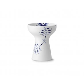 Royal Copenhagen Blå Mega Riflet Vase 19 cm