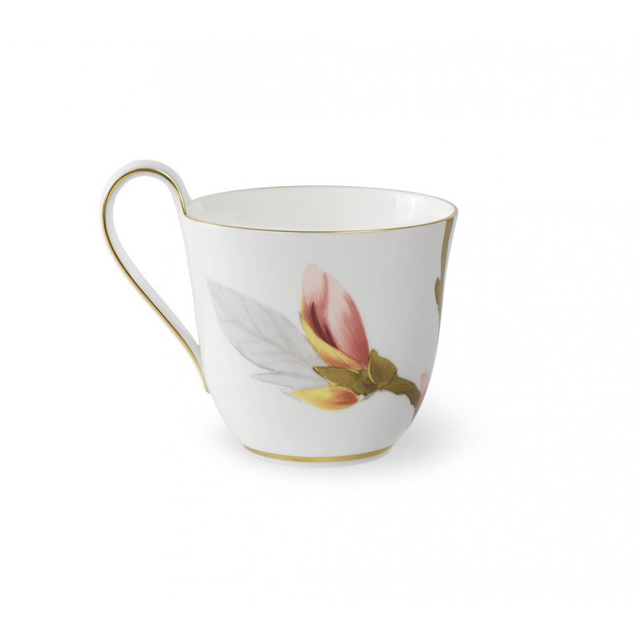 Royal Copenhagen Flora Hochhenkeltasse, 33 cl, Magnolie